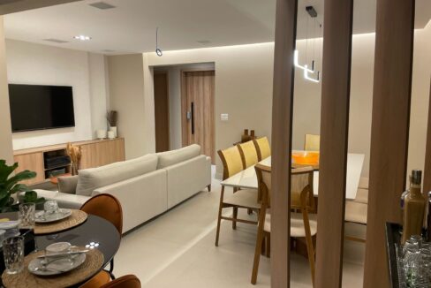 Apartamento espetacular com quatro suítes e perto da COP30