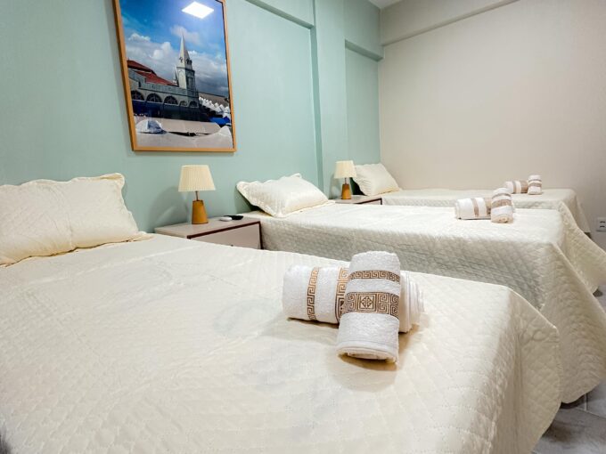 20 apartamentos para até 3 pessoas na COP30
