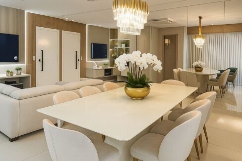 Apartamento moderno e prático no Edifício Unite Tarsila para a COP 30